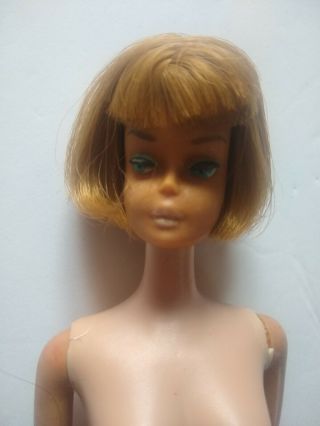 Vintage Barbie American Girl Doll Bend Leg
