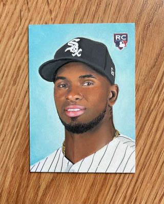 Topps 2020 Museum Baseball Luis Robert Rookie Sketch Card By Kevin Graham 1/1