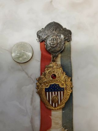 1909 Convention Wool Growers Assoc Pocatello,  Idaho Indian Sheep Medal