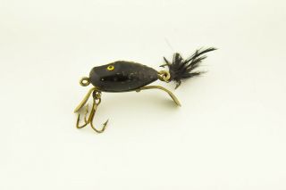 Vintage Black Flitter Paw Paw 1st Version Jig A Lure Minnow Fishing Lure MD3 2