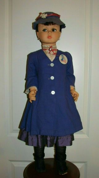 Playpal Size 36 " Rare Vintage Horsman Mary Poppins Doll Clothes