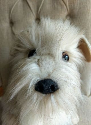 Rare Folkmanis Puppet Dog Glen Of Imaal Terrier Plush 2
