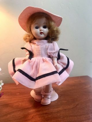 Vintage Cosmopolitan Ginger Doll 4,  Tagged Dress,  Panties,  Hat,  Shoes,  Socks St