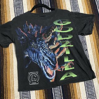 Vintage Godzilla Movie Promotional Shirt Toho Size Youth Large