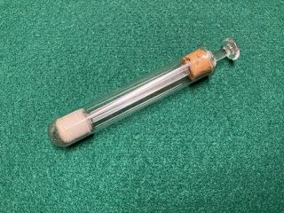 Civil War Era Small Medical Glass Irrigation Syringe