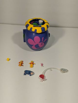 1998 Polly Pocket Disney Winnie The Pooh Honey Pot Bluebird Toys & Figures