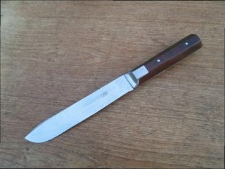 Rare Antique Civil War Era Lamson Smaller Bolstered Carbon Steel Butcher Knife