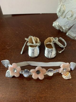 50’s Vintage Vogue Ginny Doll Tutu Ballet Silver Shoes Outfit Complete 2