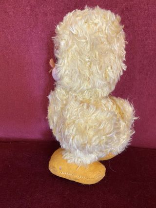 Vintage Rushton Star Creation Easter Chick Chicken Rubber Face Plush Toy 3