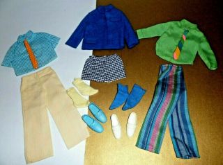 1970 ' S MOD KEN 1514 SEARS EXCLUSIVE OUTFIT CASUAL ALL STARS DOLL CLOTHES Barbie 2