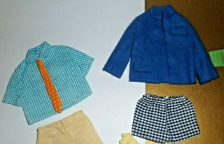 1970 ' S MOD KEN 1514 SEARS EXCLUSIVE OUTFIT CASUAL ALL STARS DOLL CLOTHES Barbie 3