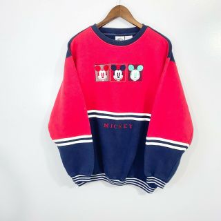 Vintage 90s Disney Mickey & Co.  Mickey Mouse Crewneck Sweater Size Large L