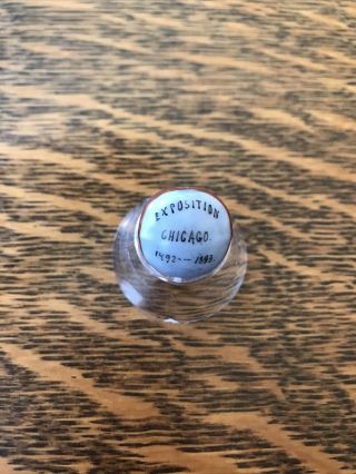 1893 Worlds Fair Chicago Exposition 1492 - 1893 Bead Marble Chicago River 3/4”