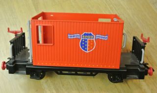 Playmobil Vintage 4123 Western Train Caboose Missing Roof Lgb G Scale