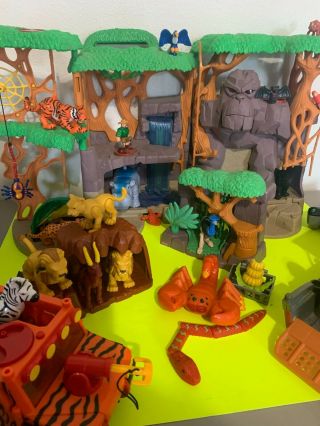Imaginext Fisher - Price Adventures Jungle & Safari Play Set With