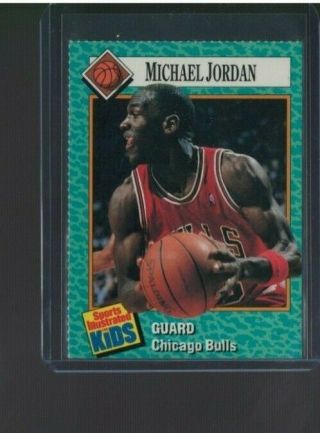 Michael Jordan Sports Illustrated Kids Trading Card