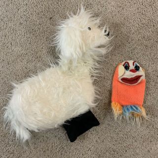 Vintage Puppet Productions Dog And Other,  Muppet Style Puppet 1971