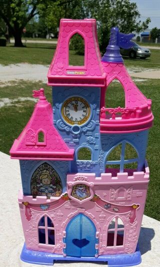 Fisher - Price Little People Disney Princess Musical Dancing Castle Only No Figure