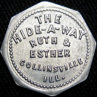 Collinsville Illinois Good For Token The Hide - A - Way Ruth & Esther