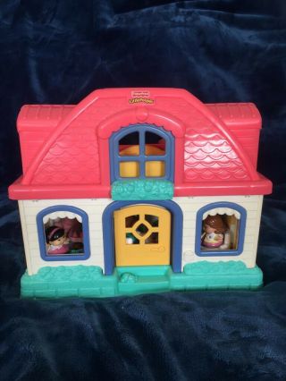 Fisher Price Little People Sweet Sounds Vintage Dolls House