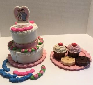 Vintage Fisher Price Fun Food Cake Cupcakes And Cookies