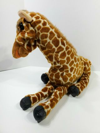 Rare Folktails Folkmanis Full Body Giraffe Puppet Plush Toy Stuffed Animal 25 "