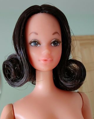 Vintage Mattel 1972 Barbie Walk Lively Steffie Doll 1183
