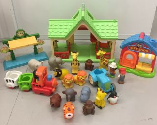 Elc Happy Land Farm - Gift Shop Figures & Accessories With Interactive Sounds