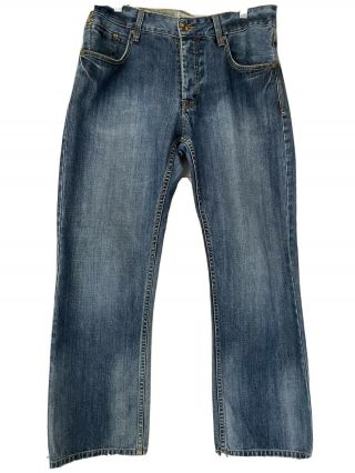 Quicksilver Vintage Quick Jeans Relax Fit Men’s Pants Size 32