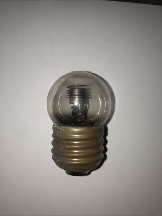 (1) Antique Ge Ne - 30 Neon Glow Lamp Bulb 1 Watt