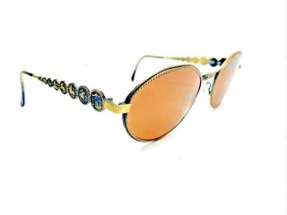 Vintage Fendi Ladies Sunglasses Frames Fs112 Anitique Bronze Frames Only P1