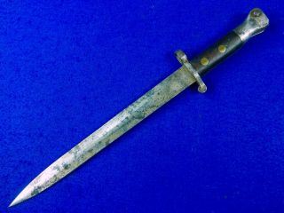 British English Antique Ww1 Model 1888 Bayonet Fighting Knife.