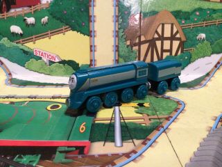 Thomas The Tank Engine Brio Style Wooden Train Connor And Tender