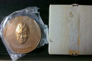 U.  S.  Medal Brigadier General Charles Chuck Yeager 3 " Bronze