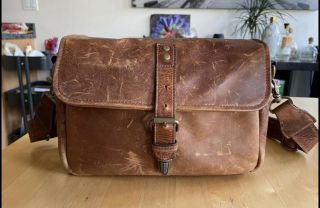 Ona Leather Bowery Camera Bag Antique Cognac Leather Msrp $299