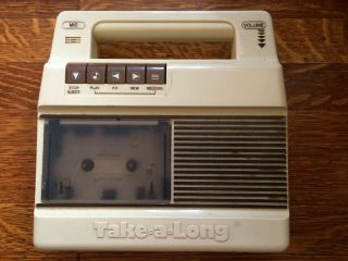 Vintage Take - A - Long Cassette Tape Recorder Nasta 1983 80 