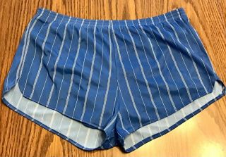 Vintage Track & Court Nylon Athletic Running Swimming Shorts High Cut Sz Small S