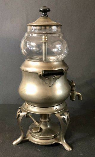 Antique Sternauware Coffee Maker Machine Percolator Patented 1908,  Complete 2