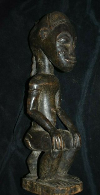 Orig $299 Baule Fetish Figure Early 1900s 13in Prov