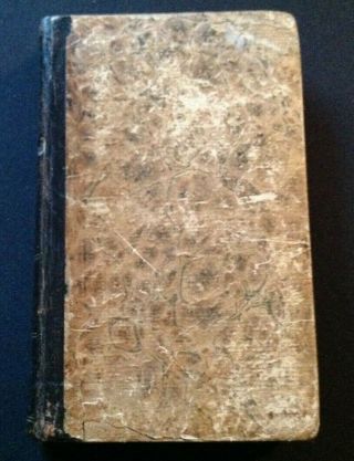 Antique 1841 Book Paradise Lost.  A Poem In Twelve Books By John Milton