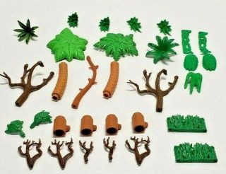 Fisher Price Imaginext Trees Branches Plants Forest Jungle Bushes Island Parts