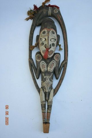 Orig $499 Papua Guinea Flute Top,  1900s 20 " Prov