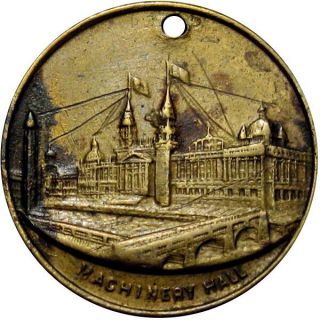 1893 Chicago Illinois Columbian Exposition World 