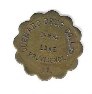 Lake Providence Louisiana La Guenard Drug Co.  Gf 50 Im