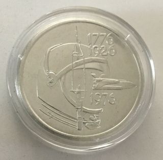 National Space Club Flown Metal Apollo 8 11 Soyuz Skylab Coin Medal Nasa
