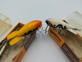 Bomber Lure 308 Vintage Bomber Lure 357 And Papers Black Shadow