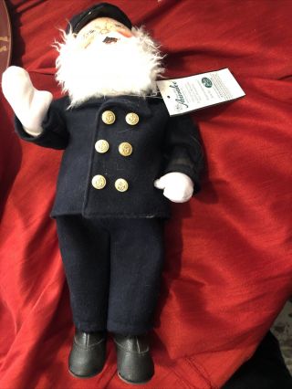 Annalee Doll Large 14 Inch Lighthouse Keeper Tags