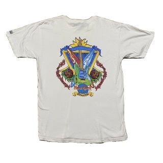 Vintage 90s Hard Rock Cafe Honolulu Hawaii Mens L Graphic T Shirt