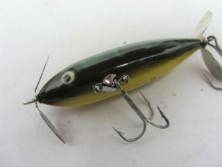 Heddon Wounded Spook In Frog Pattern