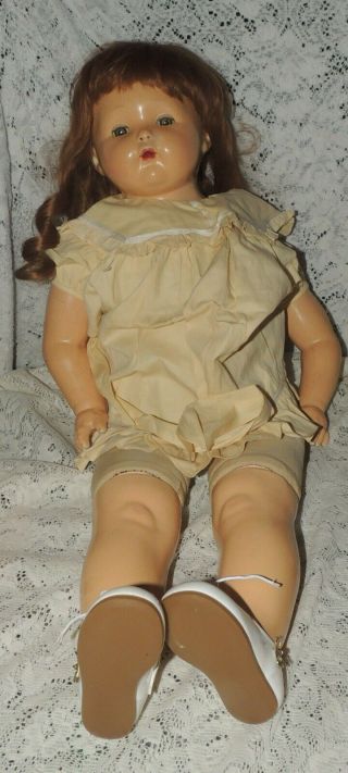Rare Mae Starr Phonograph Doll By Effanbee 1928 To 1944,  31 "